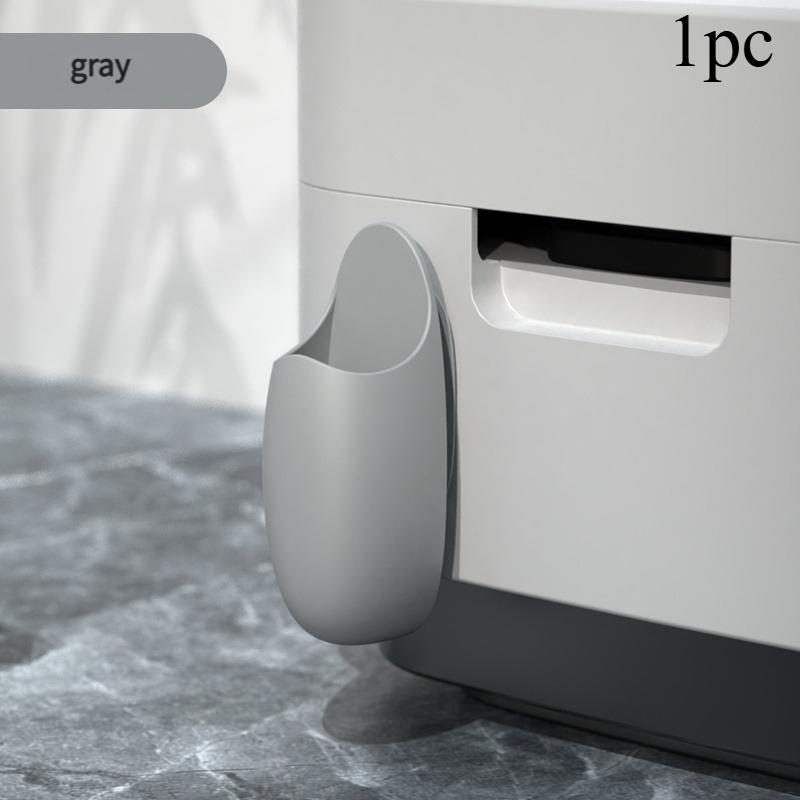 1pc Practical Multifunctional Rice Cooker Accessory Lunch Spoon Holder Kitchen Rack Storage Hooks Lunch Spoon Storage Hook Clip