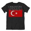 Flagge T-Shirt Türkei Mode Land Souvenir Geschenk T-Shirt Stolz Logo