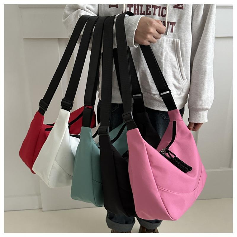 Fashion versatile underarm large-capacity nylon cloth bag women's new autumn commuting shoulder dumpling bag