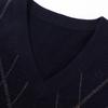 Hengyuanxiang Men's V-Neck Wool Sweater Vest