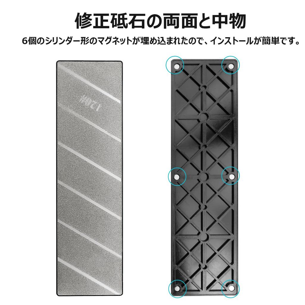 Diamond Grit Grit Whetstone for Surface Refining and Correction Double-Sided #180/#120