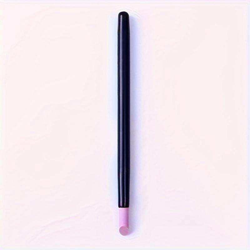 1-piece Quartz Nail Buffer - Odorless Manicure Tool for Smoothing Edges and Healthy Nails, with a Pink-Purple Quartz Tip