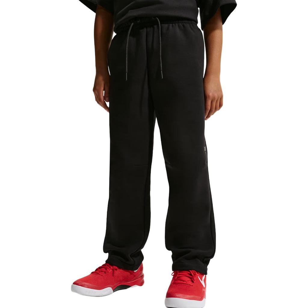 Nike Dri-Fit Solid Logo Drawstring Straight Leg Sports Pants Kids bottoms IF4999-010
