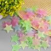 3D Fluorescent Star Stickers for Children's Bedroom Ceiling - Colorful, Self-Adhesive, Girly Starry Sky Decor