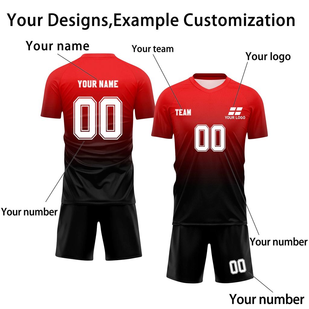 Kit magliette personalizzate uomo e ragazza con nome e numero maglie da calcio personalizzate per ragazzi tuta da allenamento