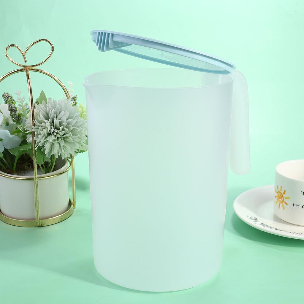 Wasserkanne mit Skala Getränke Kühlschrank Kanne Getränke Safttopf Kaltliebhaber