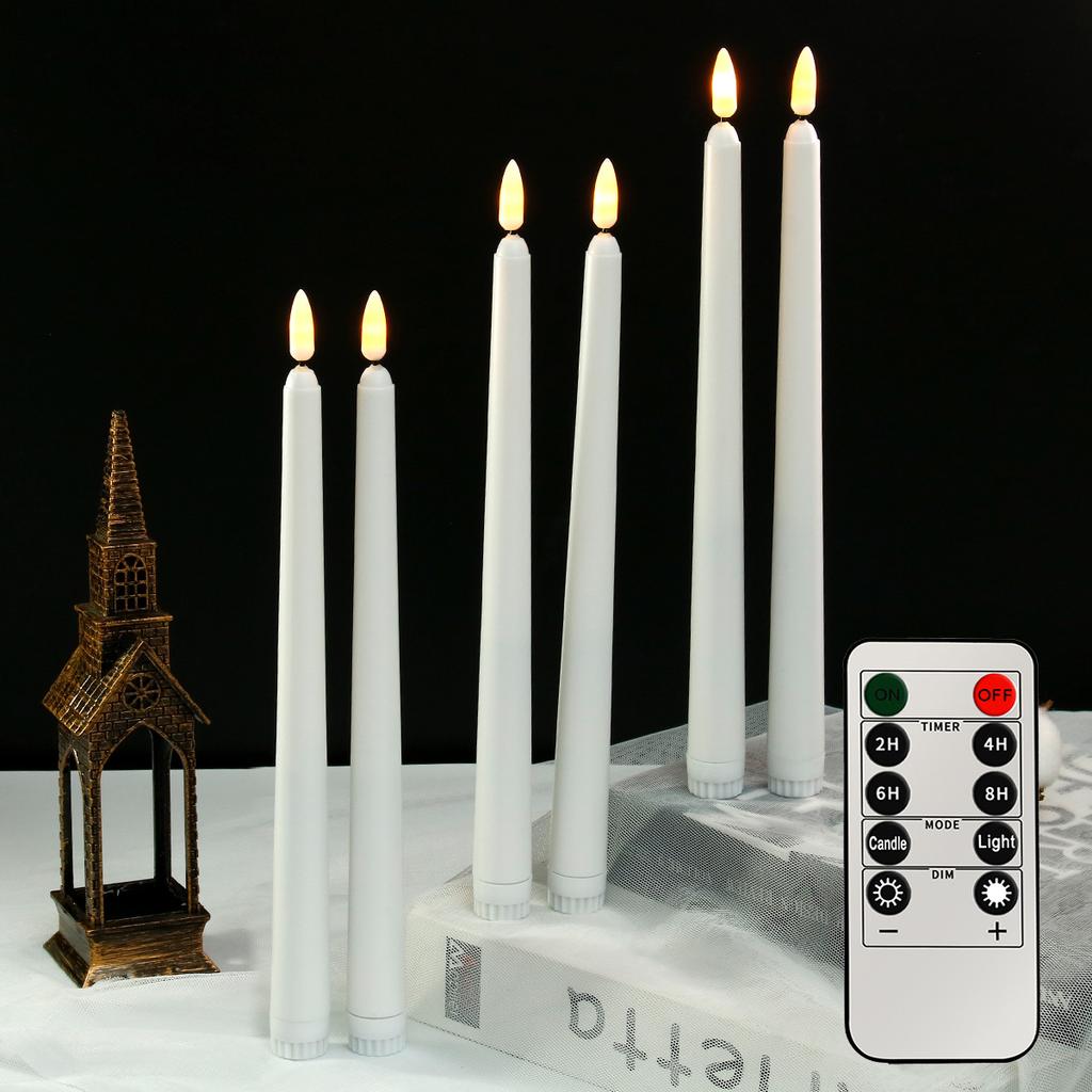 LED Electronic Candles – Realistic Flickering Tea Lights for Bedroom, Party & Wedding