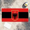 Albania Nation Towel Shower Sauna Travel Spa Quick Dry Gym Accessories Soft Large Beach Towels