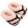 Cotton Shoes Flat Bottom Non- Warm Package With Cotton Slippers Cartoon Winter Home Slippers