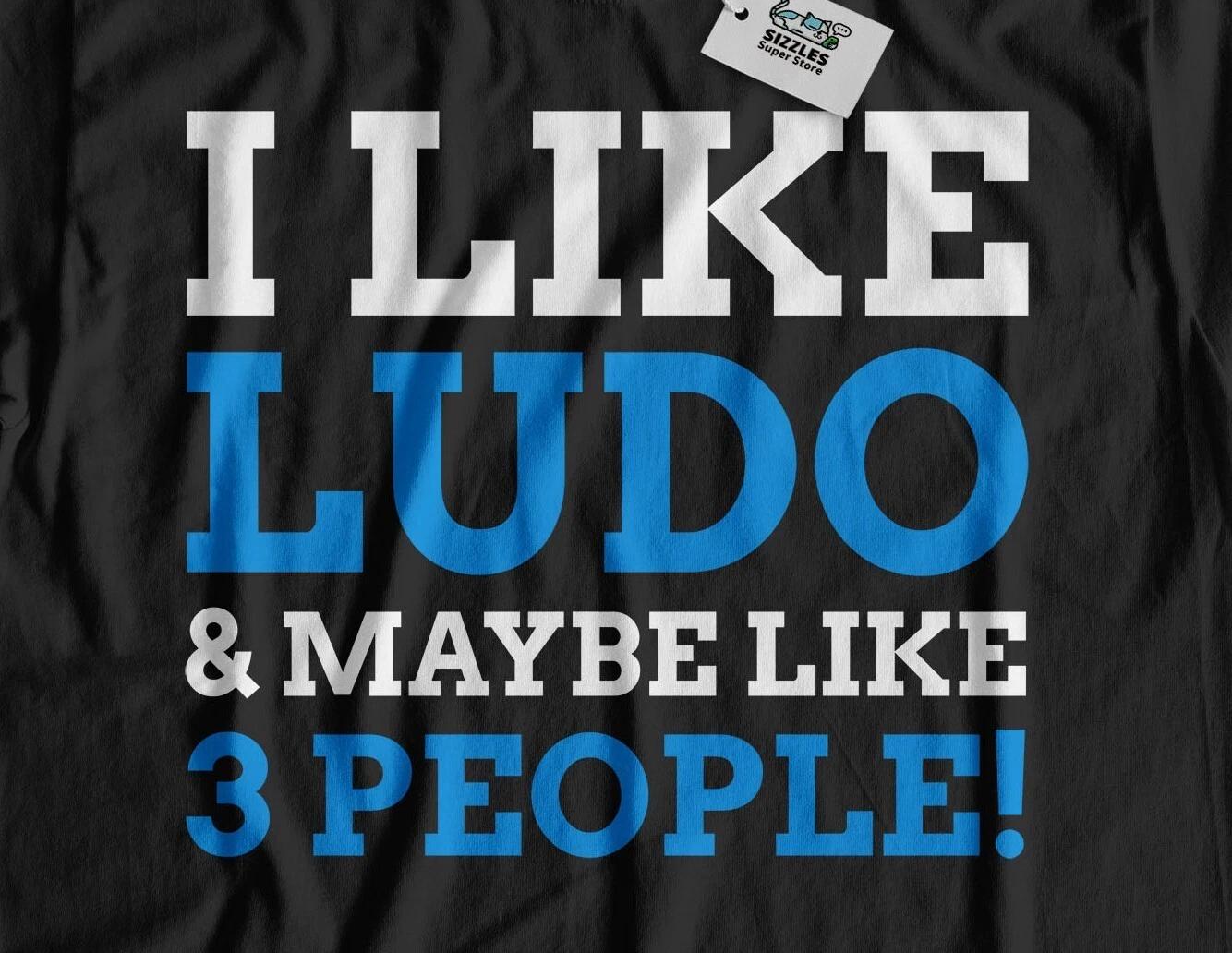 

Unisex Funny Ludo T-Shirt Christmas Family Board Games Night Gifts 2XL