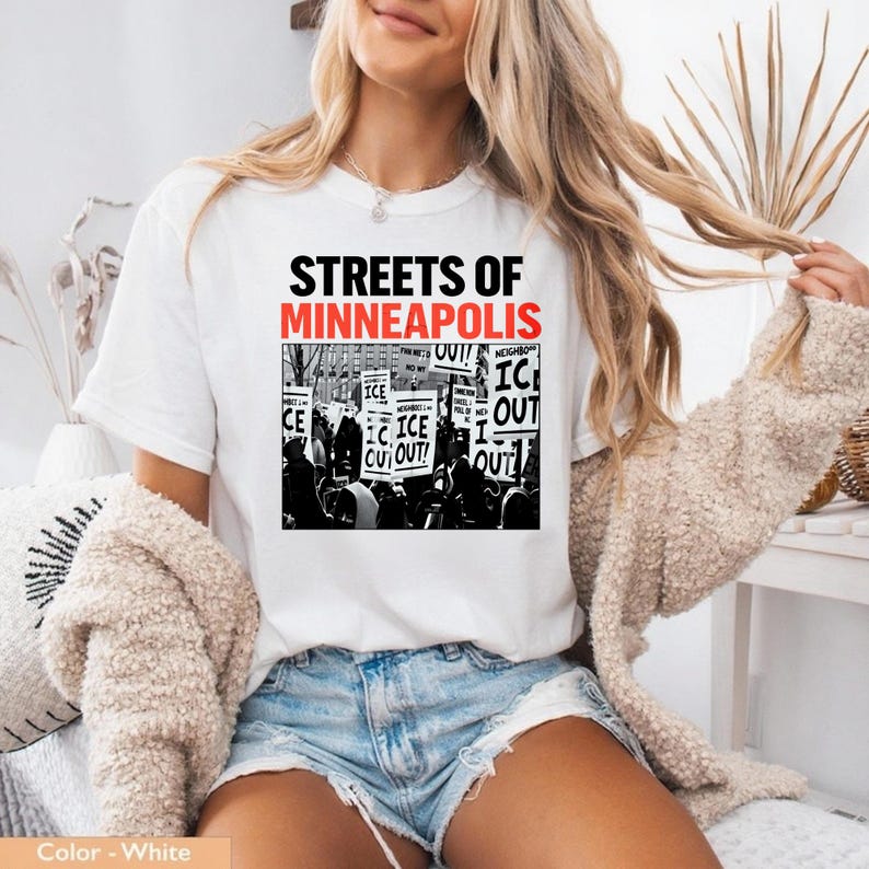 Bruce Springsteens Streets Of Minneapolis Shirt ICE Out ShirtAbolish Ice TShirt Hoodie Sweatshirt M