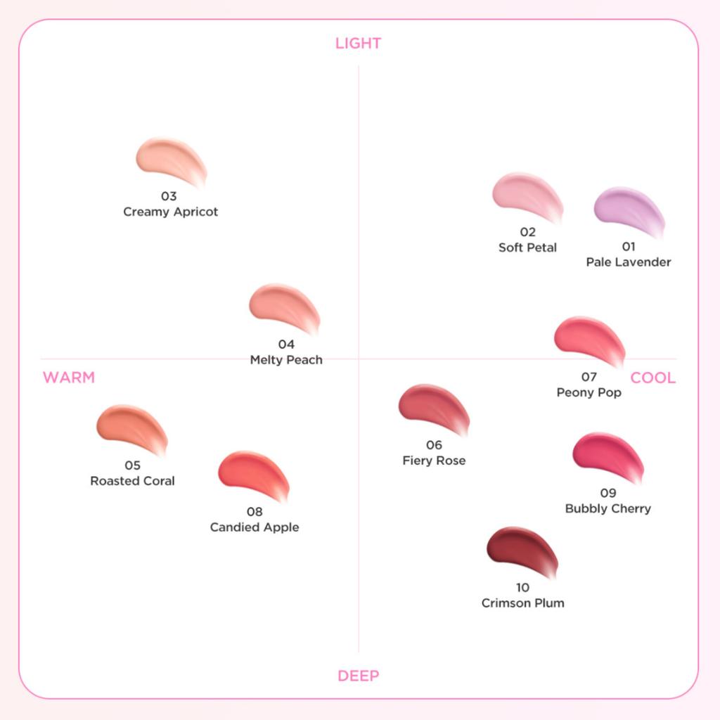 TIRTIR Airy Bloom Mesh Blush 5g (10 Colors)