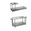Non-Slip Toothbrush Holder Carbon Steel Electric Toothbrush Stand Toothpaste Shelf  Desktop