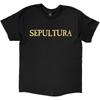 Sepultura 'Discography v1' (Black) T-Shirt
