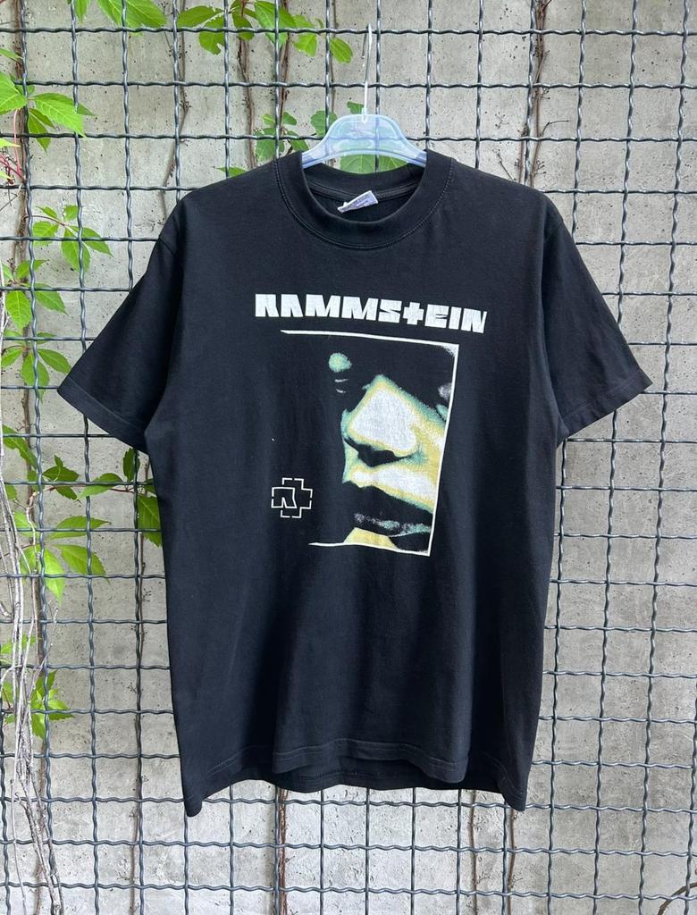 Maglietta Rock Band Rammstein Mutter Vintage Anni 2000 Taglia M