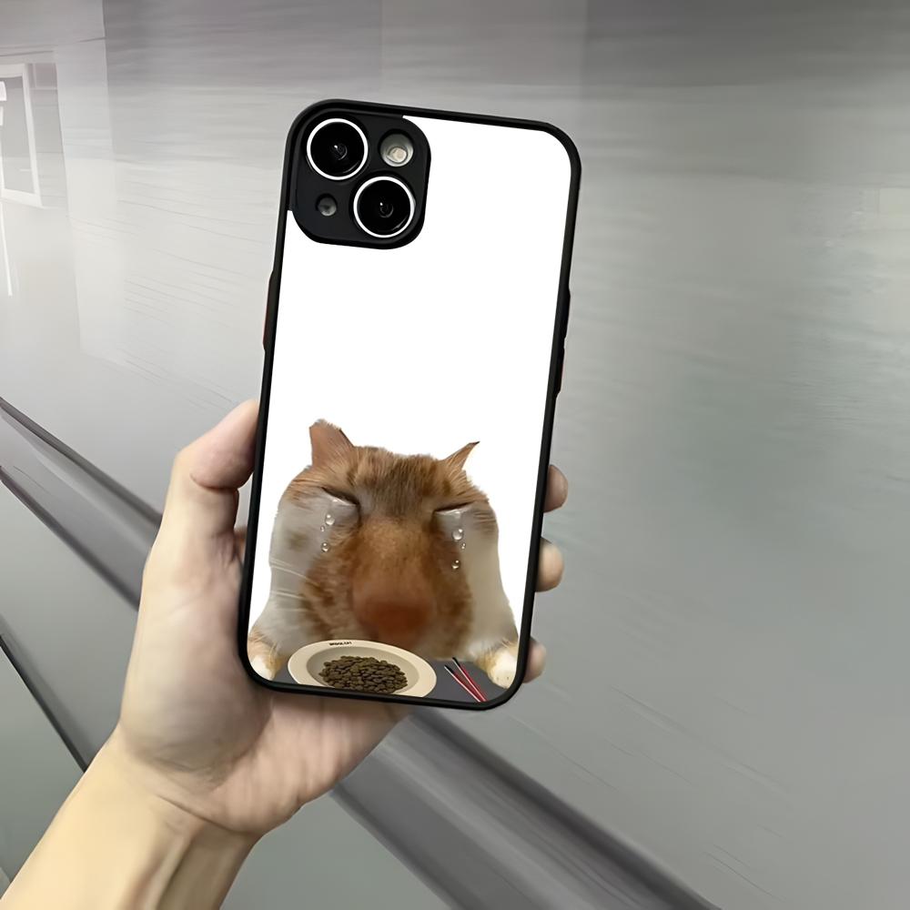 Cute Funny Cat Cats Phone Case For Iphone 17 16 15 14 13 12 Pro Max Xr Air Plus Skin Feel Black Hard Shell Cover
