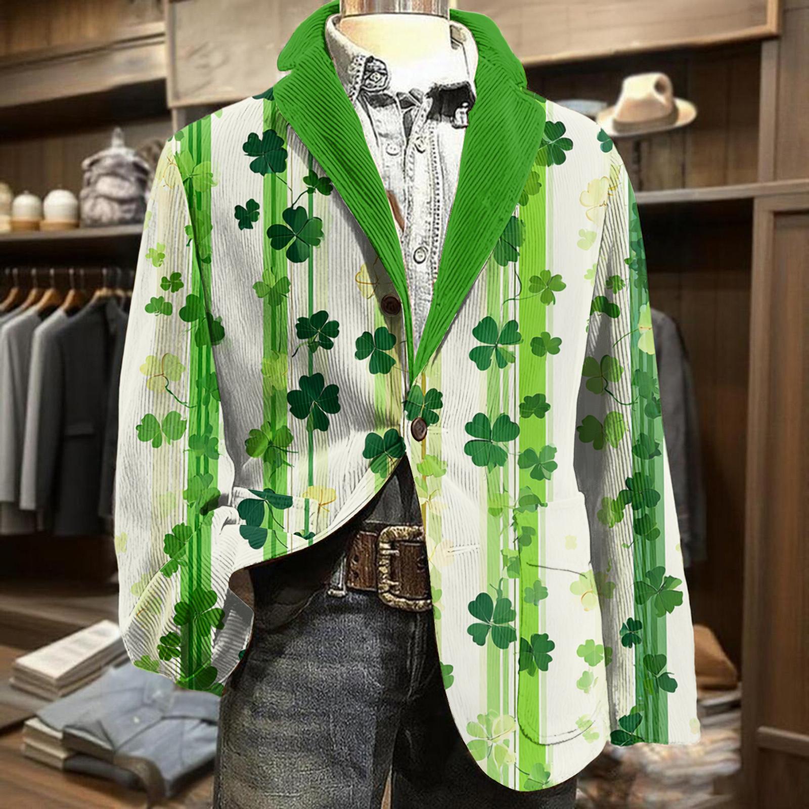 

Men s Business Casual Carnival Corduroy Jacket XL білий