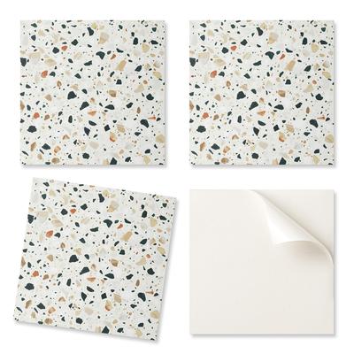 Zestaw Kafelków Winylowych Podłogowych Wzór Z Kamieniami W Tle 20X20X20 Cm