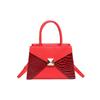 New Solid Color Crocodile Pattern Autumn Casual Fashion Splicing Large Capacity Shoulder Crossbody Handbag