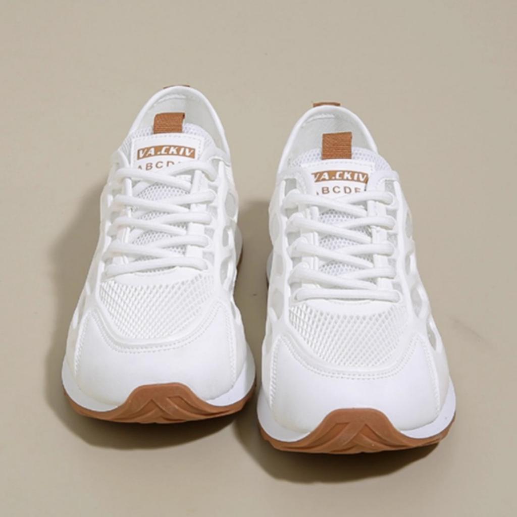 Summer Explosion 2025 New Thick-soled German Training Shoes Women's Thin Mesh Breathable Forrest Gump Casual Sports Dad Shoes