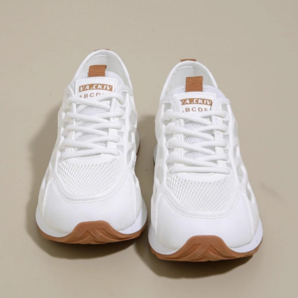 

Летний взрыв 2025 новые кроссовки на толстой подошве немецкого типа женские тонкая сетка дышащие Форрест Гамп повседневные спортивные папины кроссовки 40 хаки