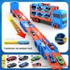 Transforming Toy Truck Car Model with Launching & Storage Features for Kids Aged 3-6