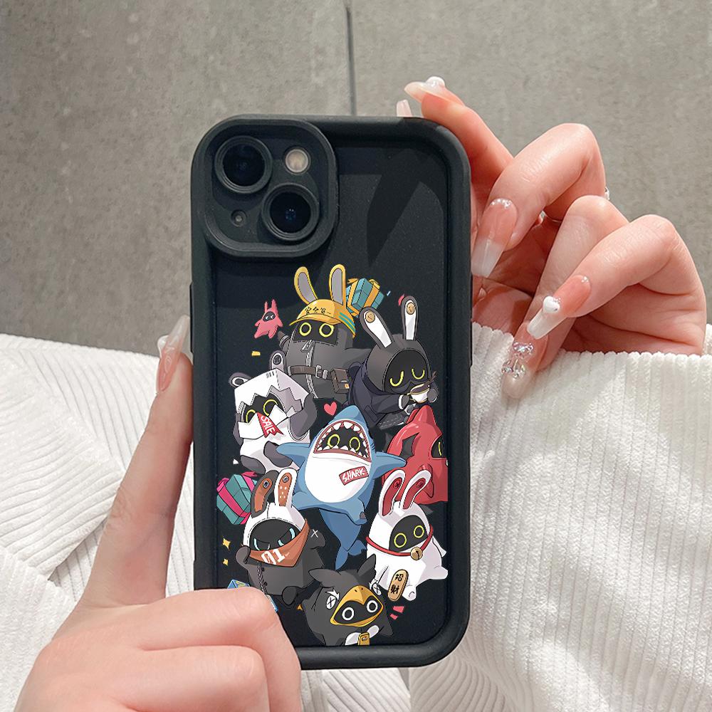 Soft Silicone Phone Casing Full Cover Camera Shockproof Protection Case for Samsung Xiaomi Redmi Poco