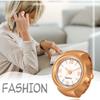 Novelty Finger Ring Watch Elastic Band Roman Numberals Quartz Watches Men Women