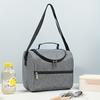 Isolierte Lunchtasche, Lunchbox-Tasche mit großem Fassungsvermögen, Schultertrage-Stilvolle einfache Isoliertasche, Picknick-Lebensmittel-Frische-Kühlakku, Tragbar Handheld