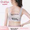 Ordifen Girls' Underwear, Developmental Seamless Sports Bra, Anti-Shock Vest for Middle School And High School Students, Shaping Bra, Light Gray