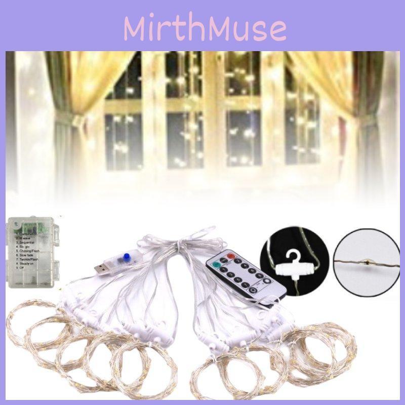 Usb Control Remote Led Warm White String Lights Living Room Wall Decoration Lamp