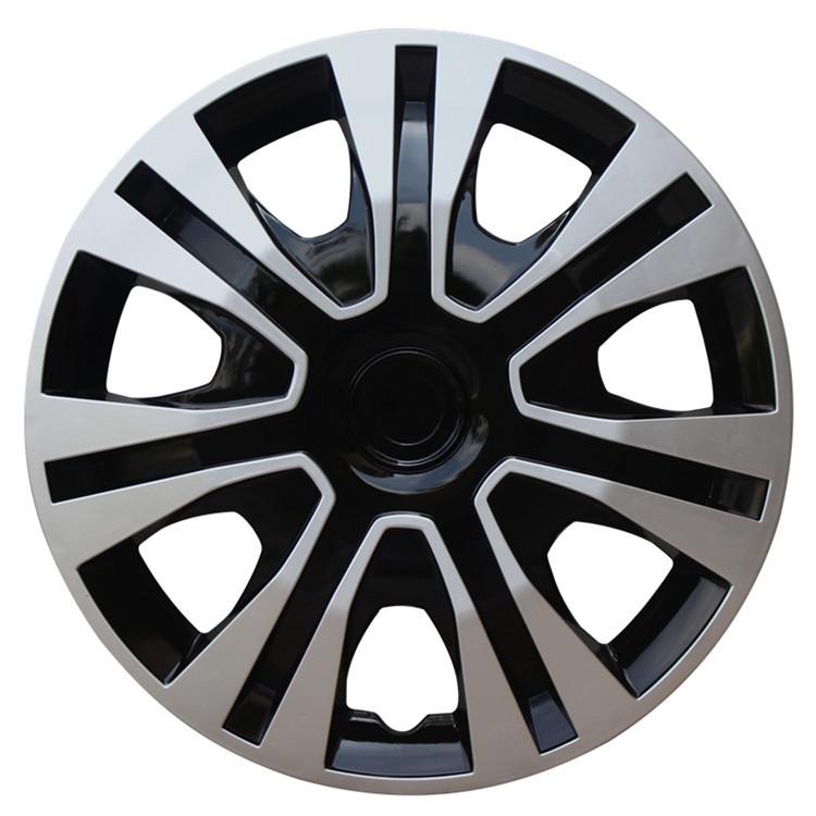 Universal Car Wheel Hub Covers: 12-16 Inch Decorative Steel Wheel Rings