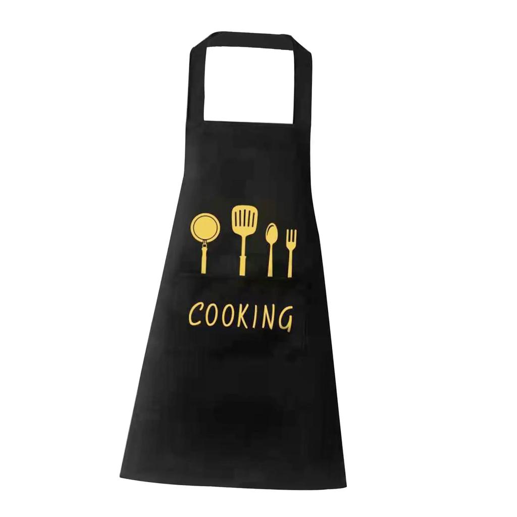 Waterproof Apron Cooking Apron Adjustable Bib Oil-Proof with Pockets Chef Apron for Grilling Baking Husband Wife Gifts Dad Gifts