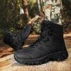 Fashion New Hot Sale Men's Boots High Top Outdoor Desert Tactical Hiking Shoes Breathable Mountain Climbing Trekking Shoes