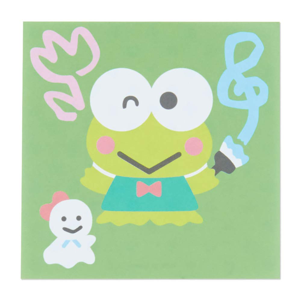 Sanrio Kerokero Keroppi Square Memo 410501 (Gesicht)