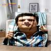 3D Handsome Josh Hutcherson Star Soft Flannel Blanket for Beds Bedroom Sofa Picnic,Throw Blanket for Cover Outdoors Leisure Gift