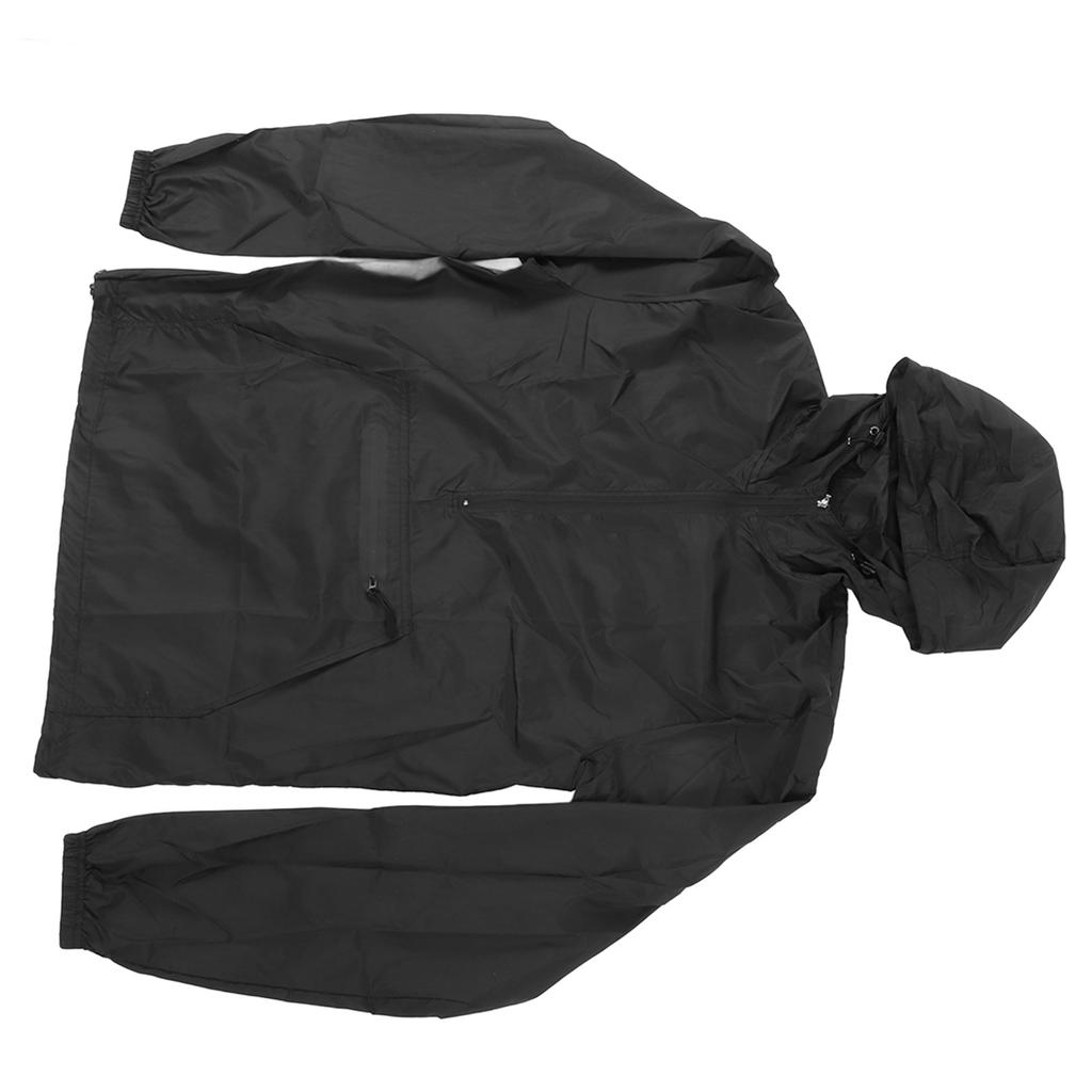 Cycling Windbreaker Cycling Running Jackets Lightweight Waterproof Bike Windbreaker Reflective with Hooded M