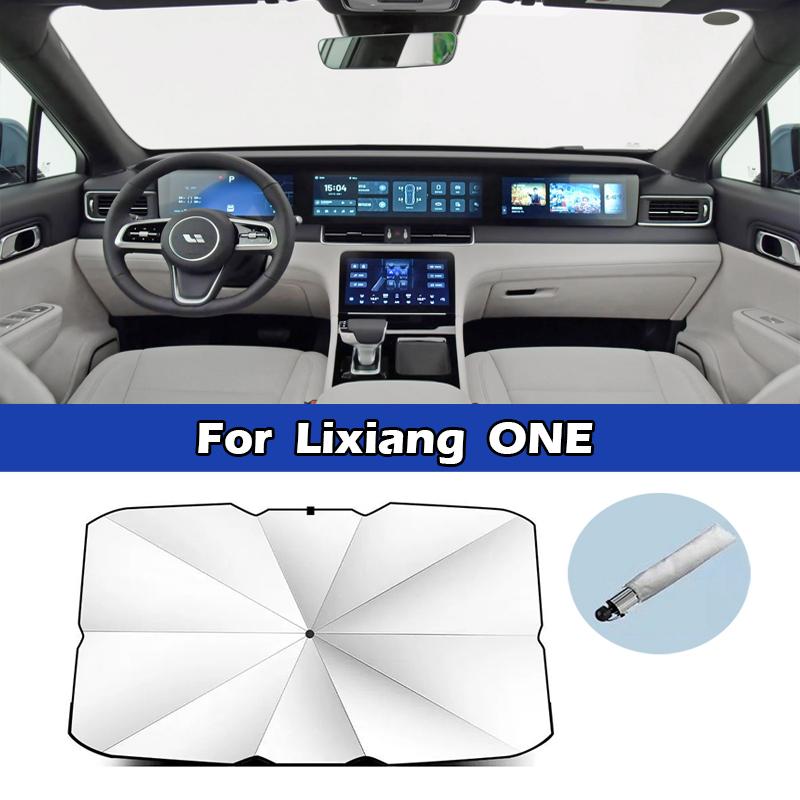 Car Sunshade Umbrella for Leading Ideal LiXiang L6 L7 L8 L9 ONE Front Windshield UV Protection Cover Car Sunscreen Accessories