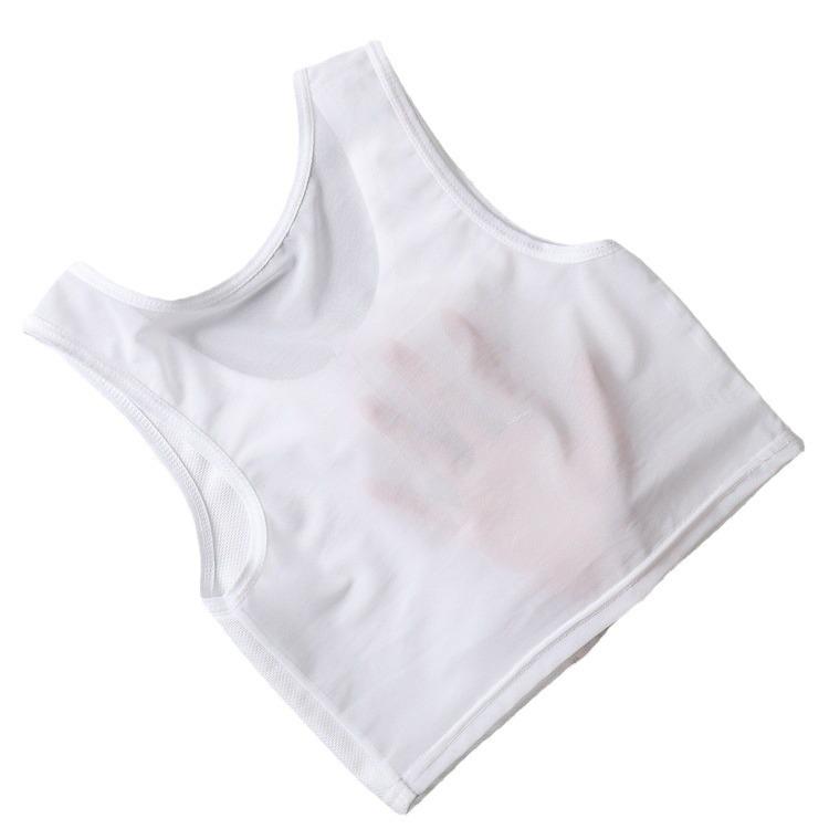 Sangjia Sportovní vesta na zploštění hrudníku proti otřesům - Zplošťuje velká prsa a maskuje pro zvýšení pohodlí