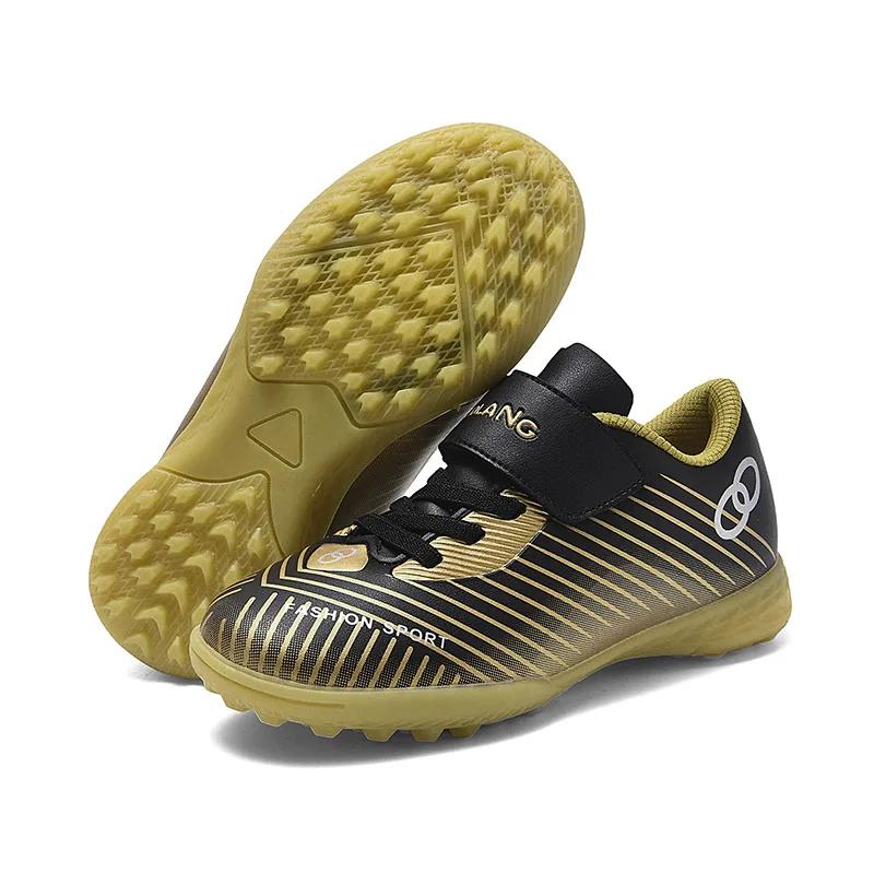 Professional Turf Soccer Shoes Childrens Brand Fashion Indoor football Sneakers Size 29-39 Futsal Kids Trainers Chuteira Society