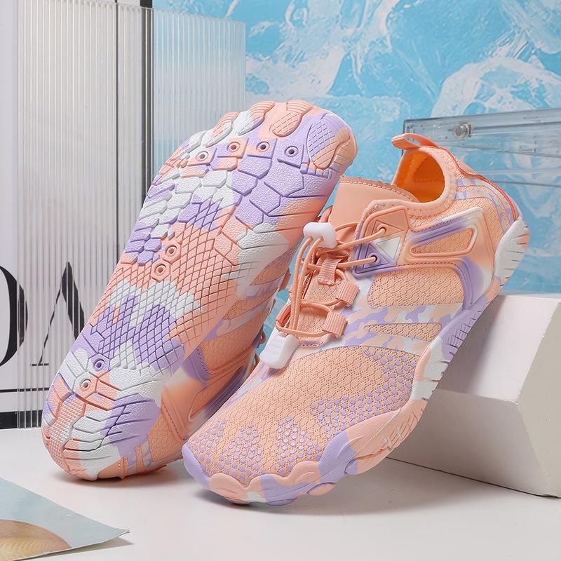Barefoot Five-Finger Yoga & Sports Shoes - Men's & Women's Non-Slip Breathable Athletic Footwear for Jump Rope & Trekking.