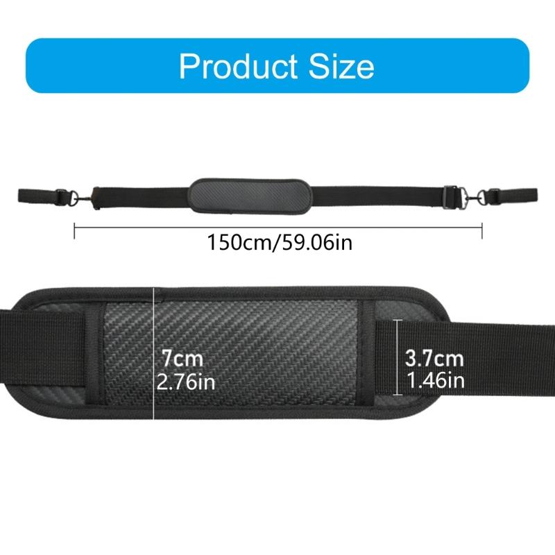 Fishing Rod Carriers Strap With 2 Silicone Rings & Rod Strap For Fishing Rod Adjustable Fishing Rod Shoulder Harness