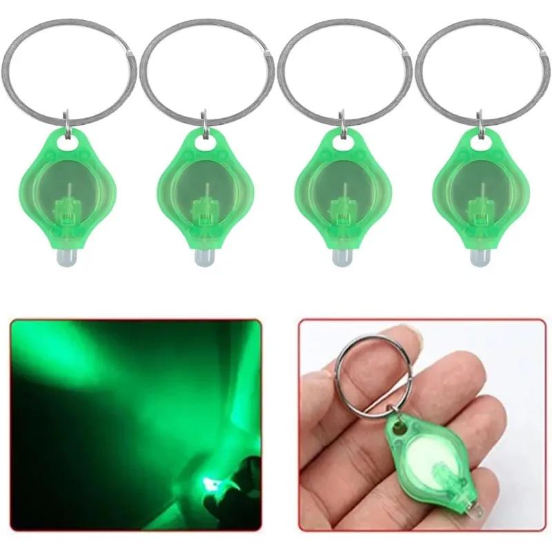 1-10PCS Portable UV Keychain Light Mini LED Flashlight for Counterfeit Money Detection  Outdoor Camping Emergency Tool