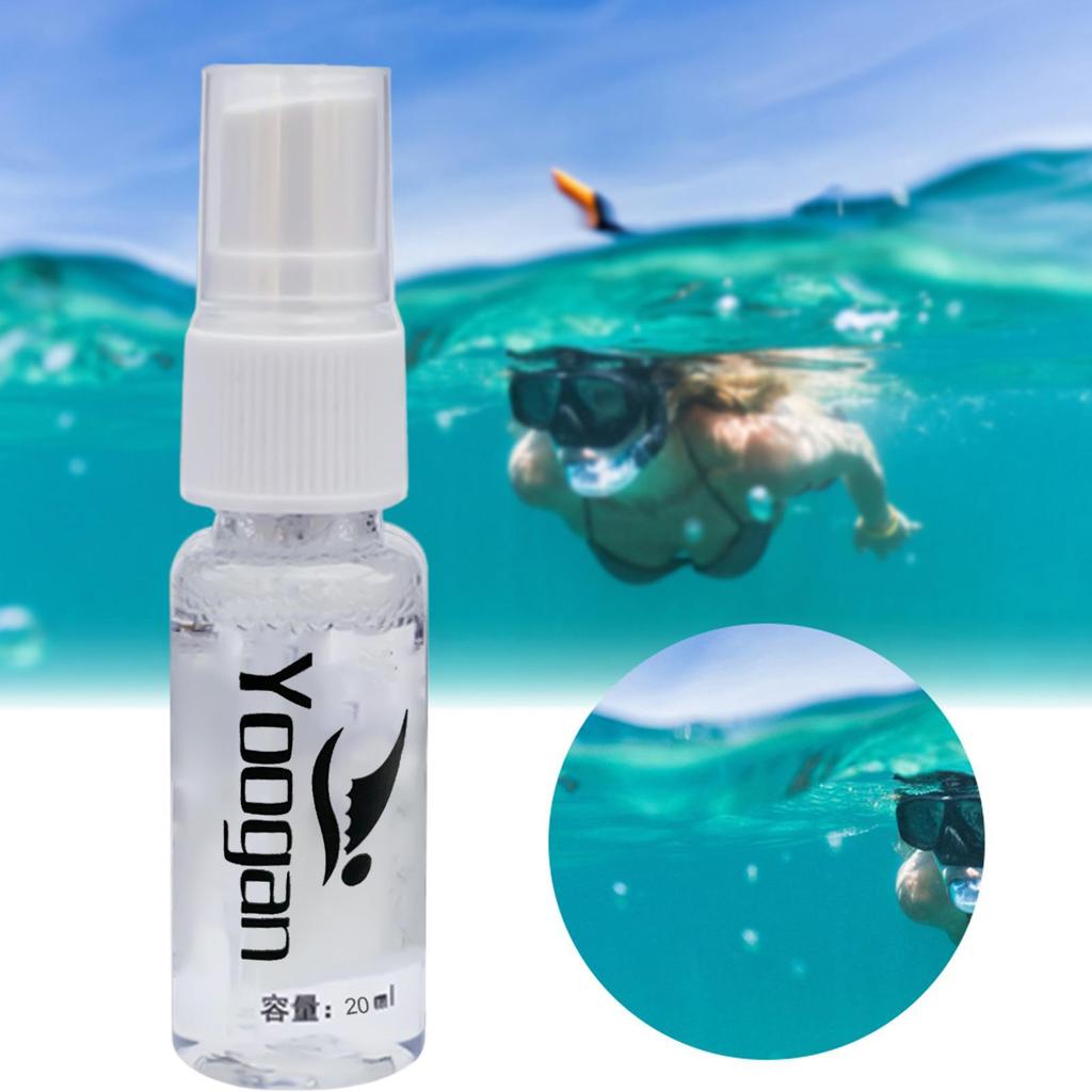 Diving Goggles Defogger Solid Anti Fog Spray for Swim Mask Snorkeling Anti Fogging Solution for Ski Goggles Glasses Lens Cleaner