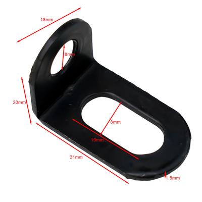 Klammerhalterung, Eckhalterungen, L-Form, für Schränke, Stühle, Möbel, Stühle, Farbe, stark, rostfrei, super praktisch