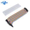 Breadboard Dupont Line Kit SYB-120 700 Points Solderless Mini PCB Bread Board Test Develop DIY Male To Male Dupont Wire