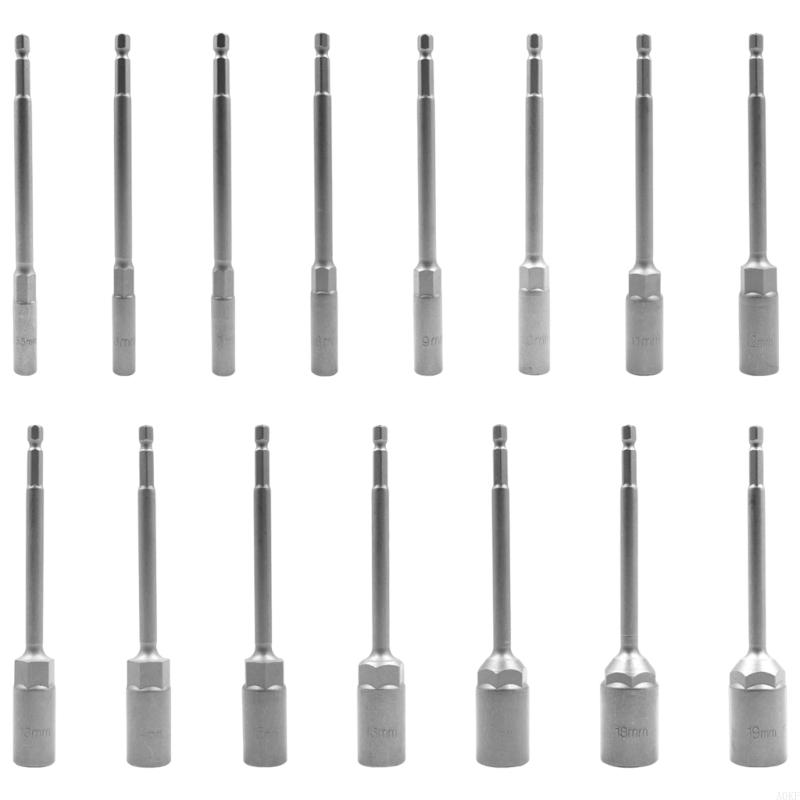 Reinforced Deep Socket Drill Bit Durable Steel Construction AntiWear Design A0KF