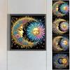 5D DIY Partial Special Shaped Drill Diamond Painting Kit Flowers Stars Moon Art