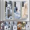 Handyhülle mit dem Motiv eines weißen Fuchses im tiefen Schnee für Samsung A55 A35 A25 A15 A07 A05S A16 A17 A26 A36 A37 A56 A57 Galaxy Note 20
