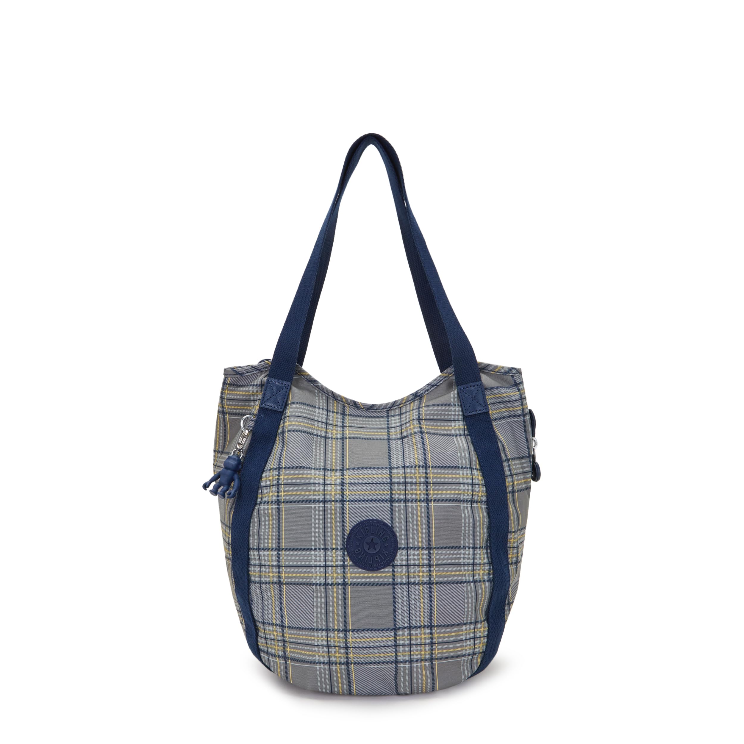 

Japan Limited BALLOON Blue Grey Plaid KI4486S6Z 11L [Kipling]
